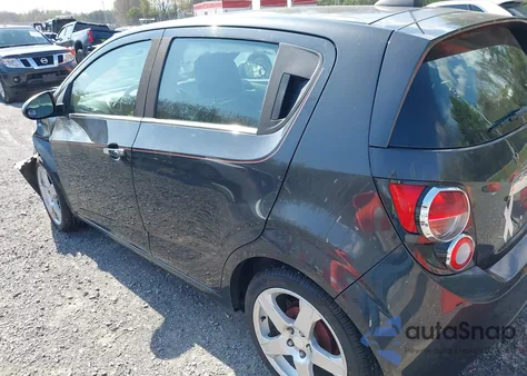 2015 Chevrolet Sonic Ltz Auto из США, поврежденный, VIN 1G1JE6SB7F4201542